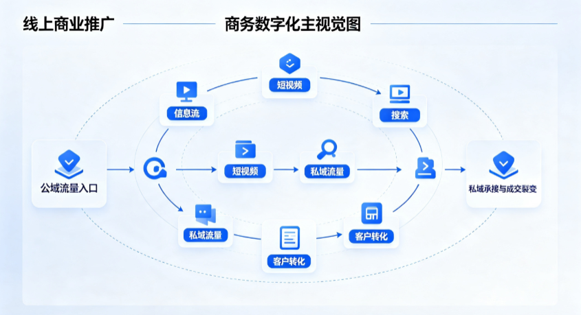 阆中市线上商业推广怎么做？全域流量闭环搭建与低成本转化实战指南