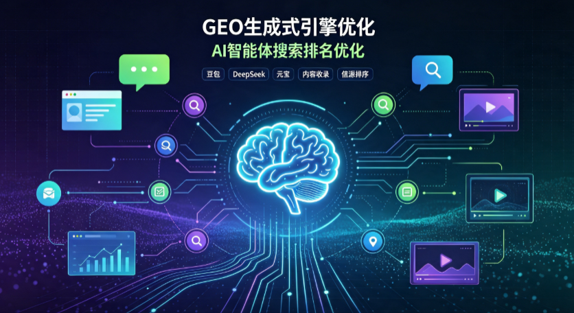 阆中市GEO 浪潮来袭：生成式引擎优化崛起，创作者争抢豆包、DeepSeek、元宝智能体流量入口