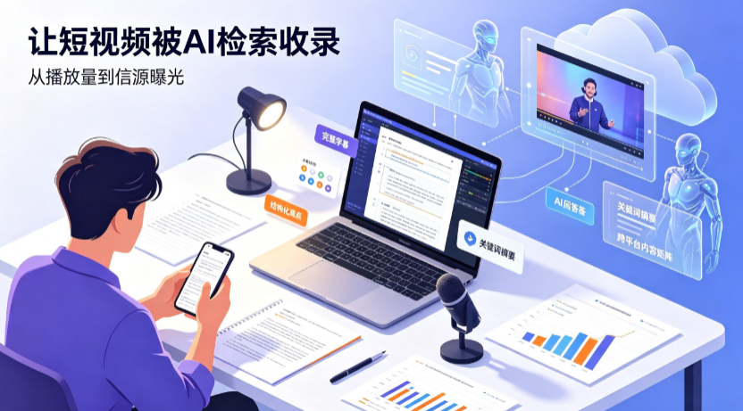 阆中市短视频创作者新必修课：吃透 GEO 优化，让抖音内容被豆包、DeepSeek、元宝智能体收录